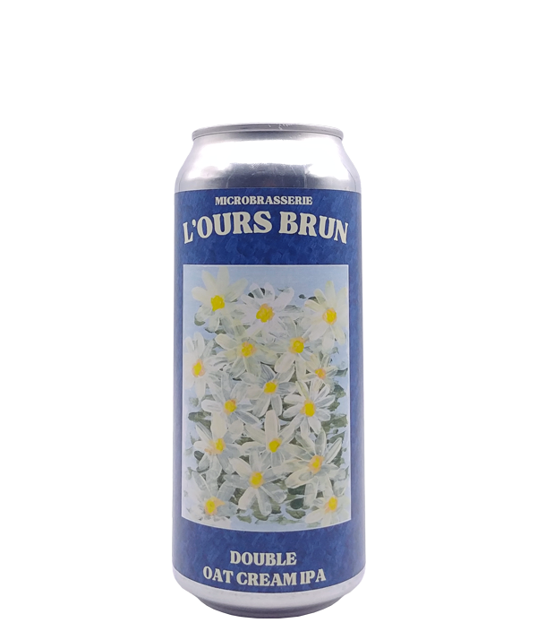 Veux-tu une bière, Microbrasserie L'ours Brun, Double Oat Cream IPA, Bière microbrasserie, Livraison Montréal