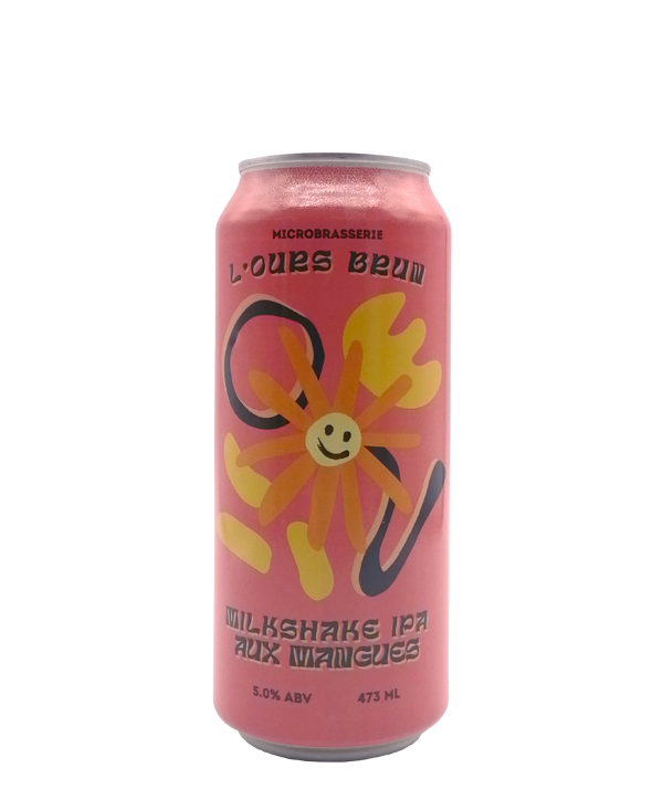Veux-tu une bière, Microbrasserie L'ours brun, Milkshake IPA aux mangues, Bière microbrasserie, Livraison Montréal