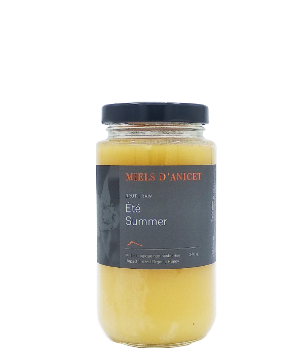 Miel d'été brut biologique