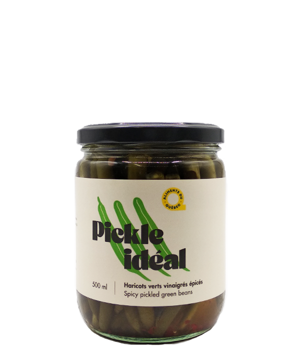 Haricots verts vinaigrés épicés