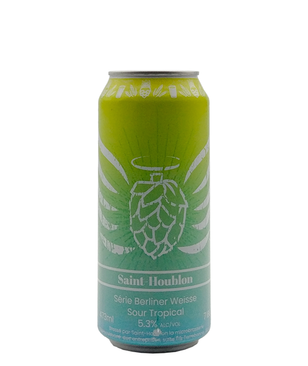 Veux-tu une bière, Saint-Houblon, Série Berliner Weisse Sour Tropical, Bière microbrasserie, Livraison Montréal