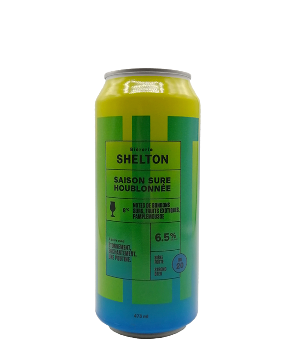 Veux-tu une bière, Shelton, Saison sure houblonnée, Bière microbrasserie, Livraison Montréal