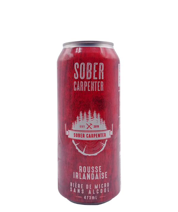 Veux-tu une bière, Sober Carpenter, Rousse irlandaise, Bière sans alcool, Livraison Montréal