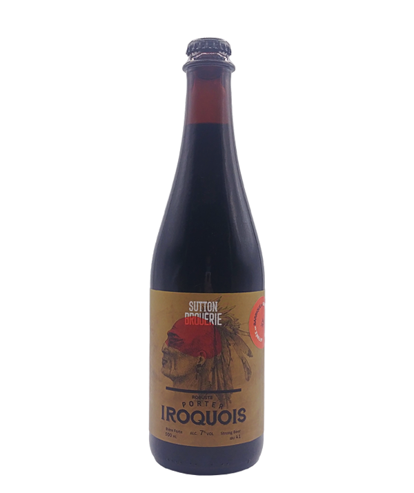 Veux-tu une bière, Sutton Brouërie, Porter Iroquois Barriqué, Bière microbrasserie, Livraison Montréal