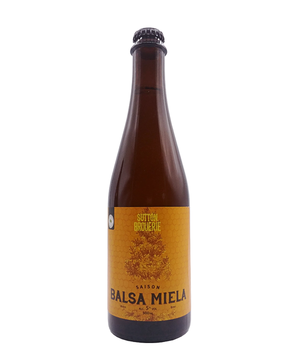 Veux-tu une bière, Sutton Brouërie, Saison Balsa Miela, Bière microbrasserie, Livraison Montréal