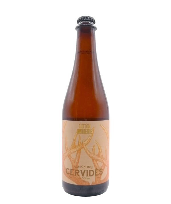 Veux-tu une bière, Sutton Brouërie, Saison des Cervidés, Bière microbrasserie, Livraison Montréal