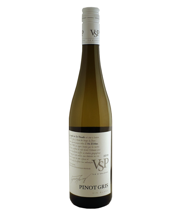 Veux-tu un ebière, Vignoble Ste-Pétronille, Pinot Gris, Vin du Québec, Livraison Montréal