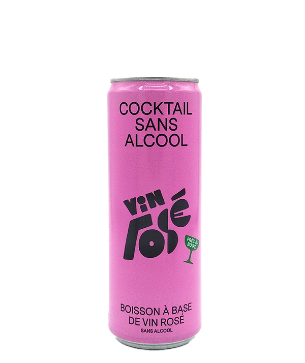 Cocktail sans alcool - Vin Rosé