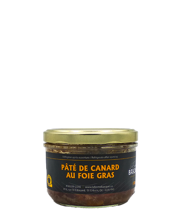 Pâté de canard au foie gras