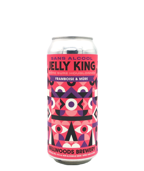 Jelly King sans alcool Framboise & Mûre