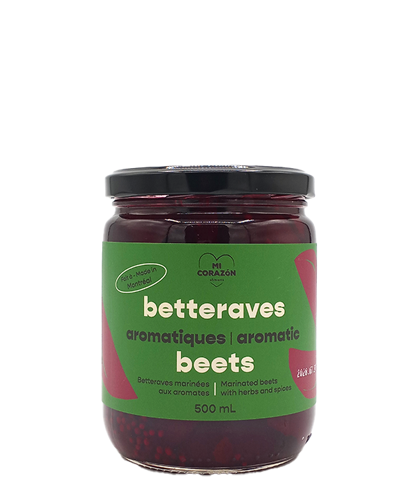 Betteraves aromatiques marinées