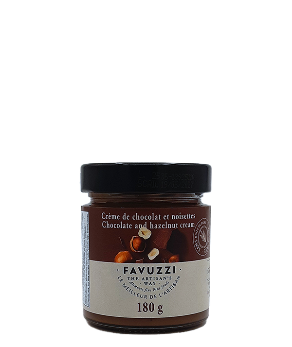Crème de chocolat et noisettes