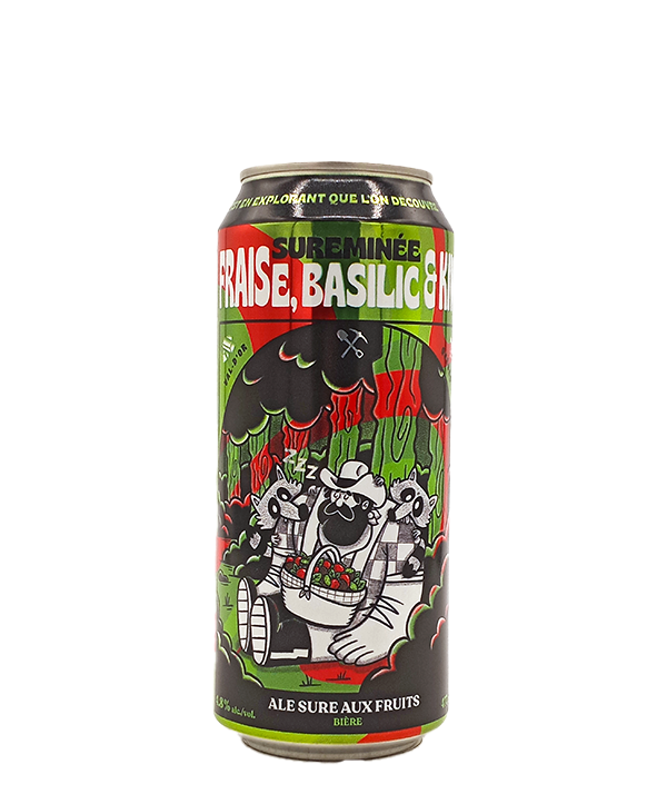 SureMinée - Fraise Basilic Kiwi