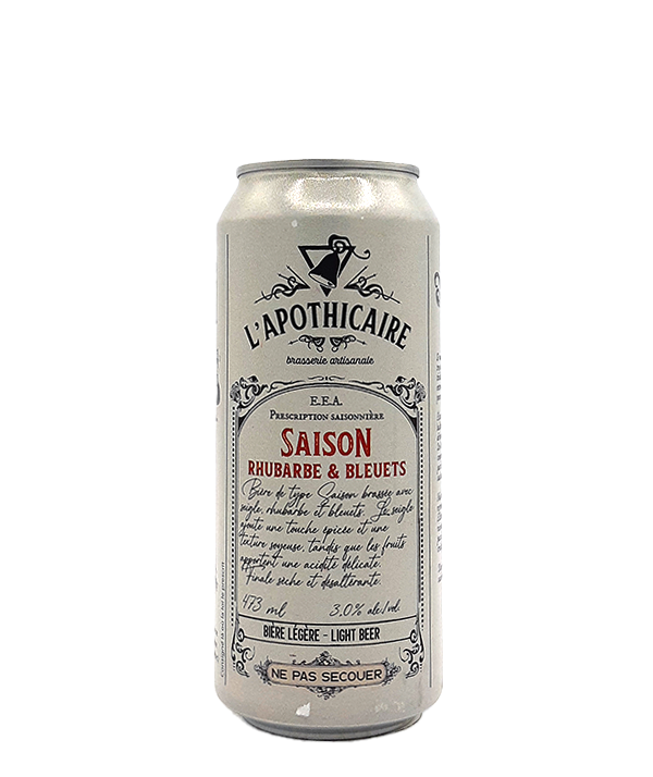 Saison rhubarbe et bleuets