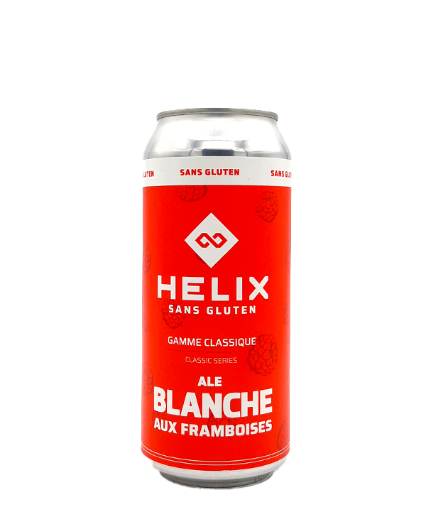 Helix blanche aux framboises