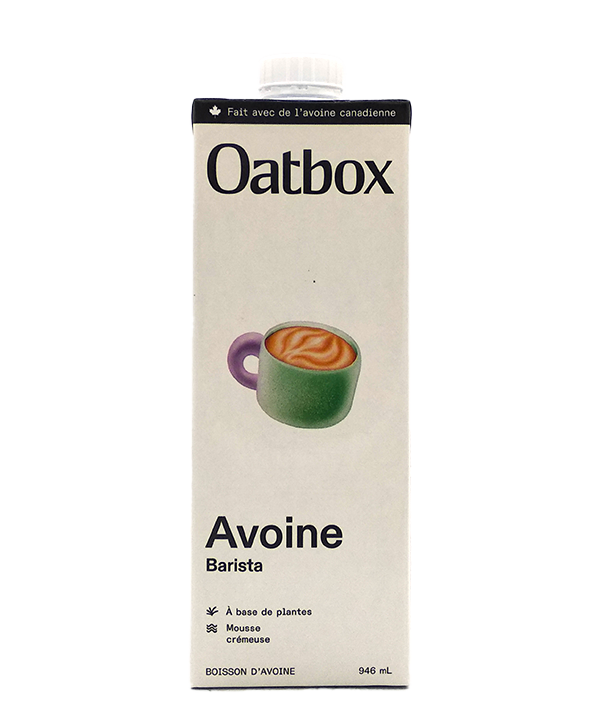 Boisson d'avoine Barista – Oatbox
