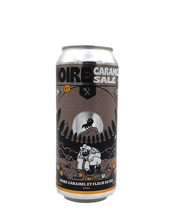 Noire caramel salé