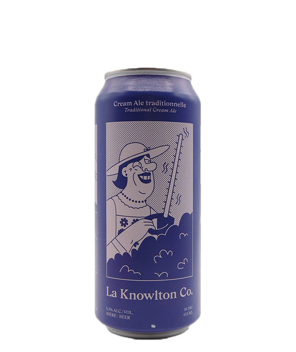 Veux-tu une bière, La Knowlton Co, Cream ale traditionnelle, Bière microbrasserie, Livraison Montréal