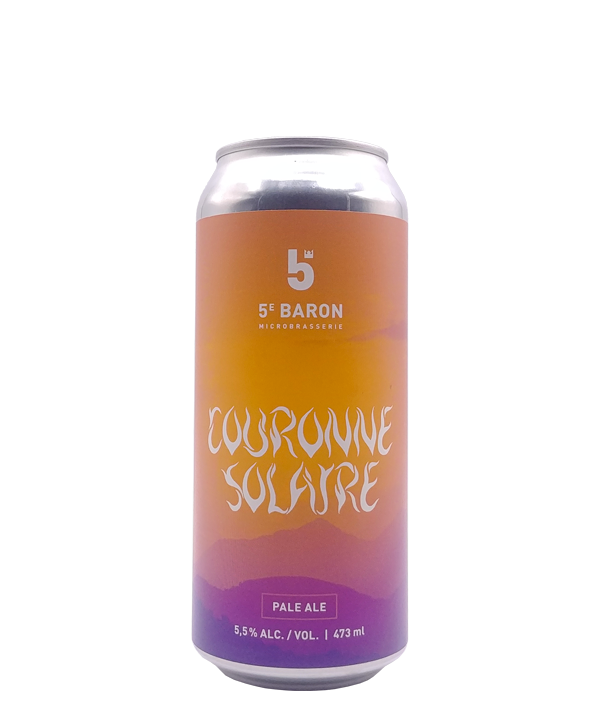 Veux-tu une bière, 5e Baron, Couronne Solaire, Bière microbrasserie, Livraison Montréal