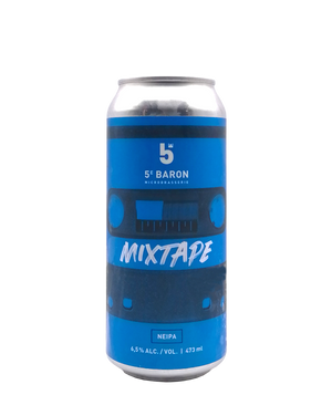 Veux-tu une bière, 5e Baron, Mixtape Bleu, Bière microbrasserie, Livraison Montréal