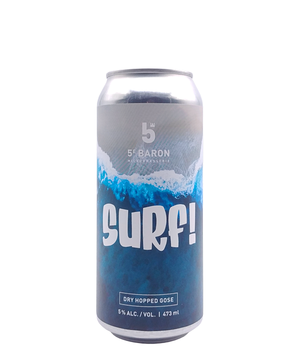 Veux-tu une bière, 5e Baron, Surf!, Bière microbrasserie, Livraison Montréal