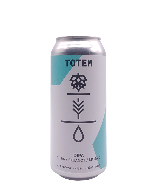 Veux-tu une bière, TOTEM, DIPA Citra Ekuanot Mosaic, Bière microbrasserie, Livraison Montréal