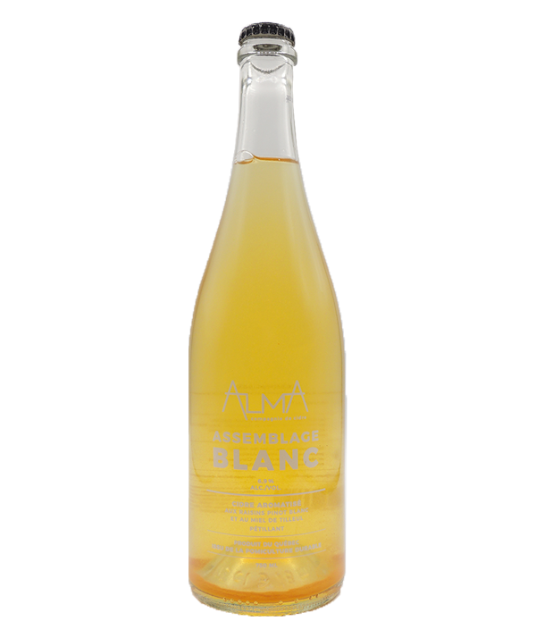 Veux-tu une bière, Cidrerie Alma, Assemblage blanc, Cidre artisanal du Québec, livraison Montréal