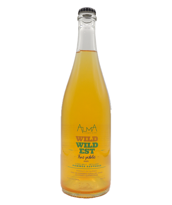 Veux-tu une bière, Cidrerie Alma, cidre Wild Wild Est, Livraison Montréal