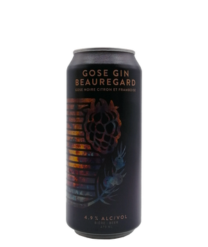 Veux-tu une bière, Beauregard, Gose Gin Beauregard, Bière microbrasserie, Livraison Montréal