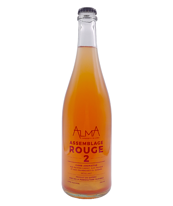 Veux-tu une bière, Cidrerie Alma, Assemblage Rouge 2, Vin du Québec, Livraison Montréal