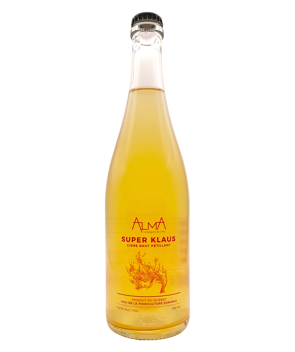 Veux-tu une bière, Cidrerie Alma, Super Klaus, Cidre du Québec, Livraison Montréal