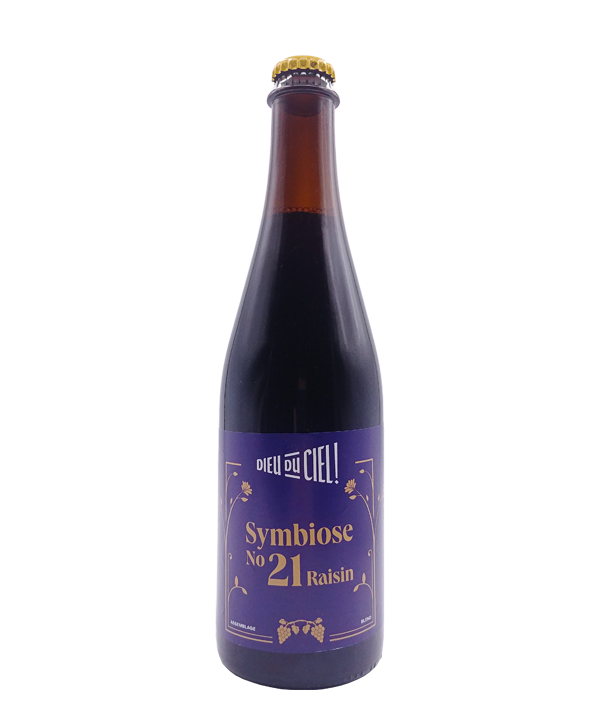 Veux-tu une bière, Dieu du Ciel!, Symbiose No21 Raisin, Bière microbrasserie, Livraison Montréal