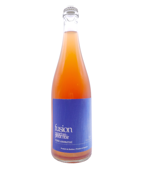 Veux-tu une bière, Domaine Le Grand St-Charles, Fusion Spartan Pinot noir, Cidre du Québec, Livraison Montréal