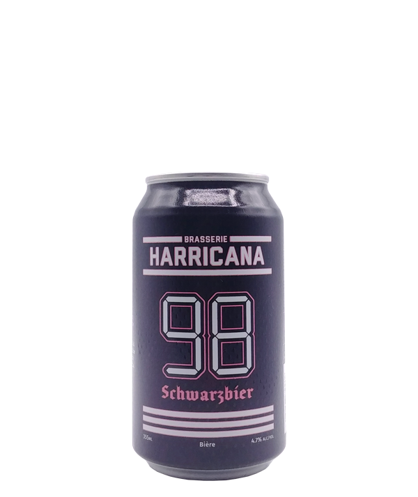 Veux-tu une bière, Harricana, 98 Schwarzbier, Bière microbrasserie, Livraison Montréal