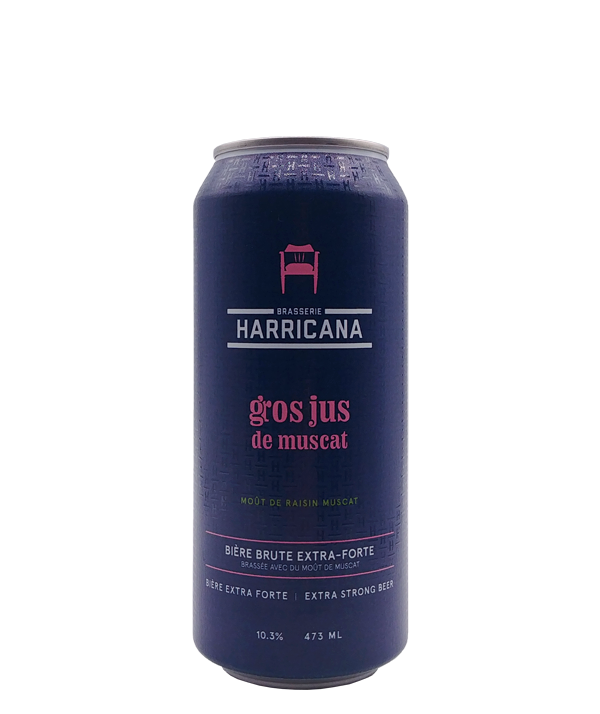 Veux-tu une bière, Harricana, gros jus de muscat, Bière microbrasserie, Livraison Montréal