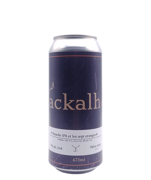 Veux-tu une bière, Jackalhop, Blanche IPA et les sept oranges, Bière microbrasserie, Livraison Montréal