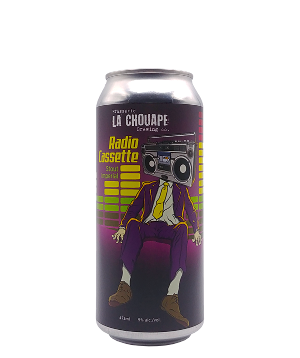 Veux-tu une bière, La Chouape, Radio Cassette, Bière microbrasserie, Livraison Montréal