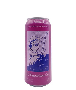 Veux-tu une bière, La Knowlton Co., Berry Delicious Cream Ale, Bière microbrasserie, Livraison Montréal