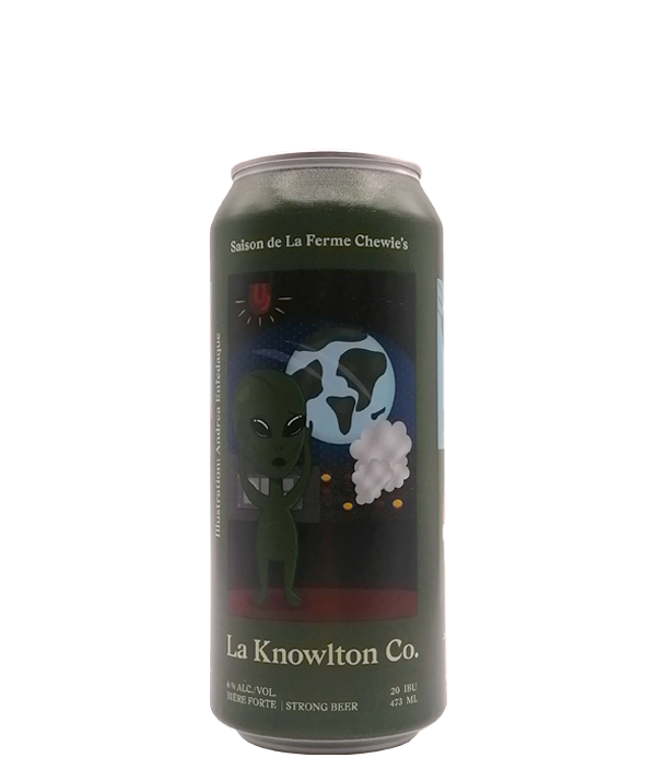 Veux-tu une bière, La Knowlton Co., Saison de la Ferme Chewie's, Bière microbrasserie, Livraison Montréal