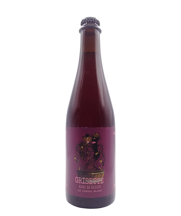 Veux-tu une bière, Le Cheval Blanc, Grisette Marc de Raisin, Bière microbrasserie, Livraison Montréal