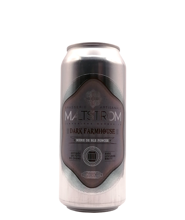 Veux-tu une bière, Maltstrom, Dark Farnhouse, Bière microbrasserie, Livraison Montréal