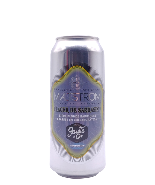 Veux-tu une bière, Maltstrom, Lager de Sarrasin, Bière microbrasserie, Livraison Montréal