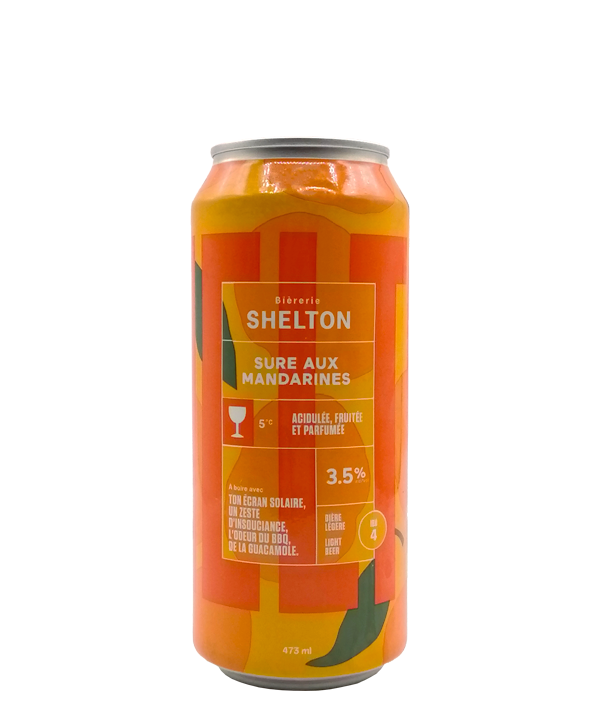 Veux-tu une bière, Shelton, Sure aux mandarines, Bière microbrasserie, Livraison Montréal