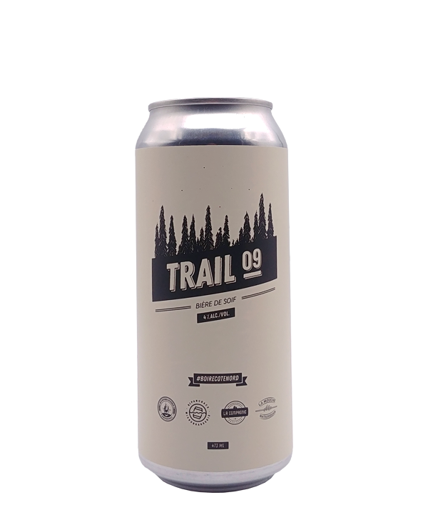 Veux-tu une bière, St-Pancrace X Tadoussac X La Compagnie X La Mouche, Trail 09, Bière microbrasserie, Livraison Montréal