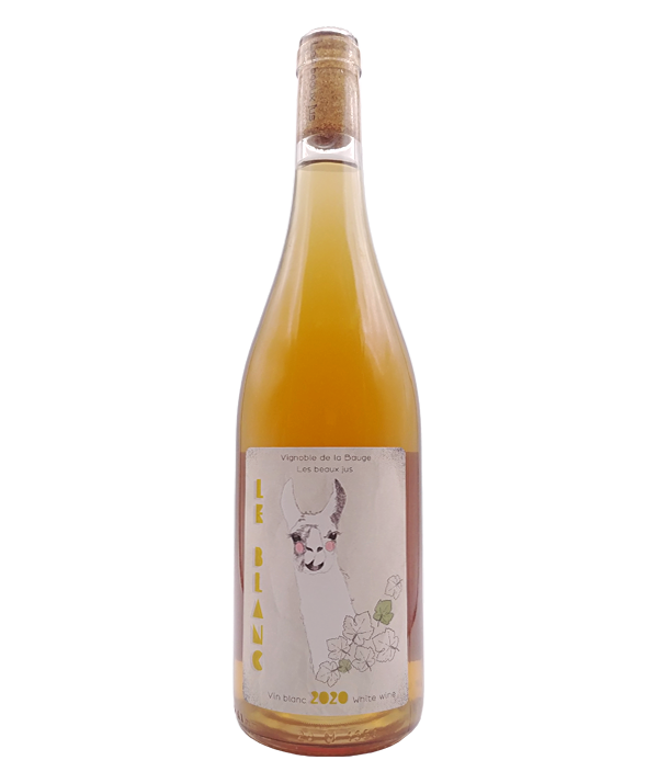 Veux-tu une bière, Vignoble de la Bauge, Les Beaux Jus Le Blanc, Vin du Québec, Livraison Montréal